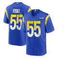 Johmsee LA.Rams #55 Braden Fiske Player Royal Home Game Stitched Jerseys