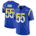 Johmsee LA.Rams #55 Braden Fiske Player Royal Limited Vapor Untouchable Home Game Stitched Jerseys