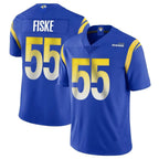 Johmsee LA.Rams #55 Braden Fiske Player Royal Limited Vapor Untouchable Home Game Stitched Jerseys