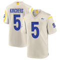 Johmsee LA.Rams #5 Kamren Kinchens Player Bone Home Game Stitched Jerseys
