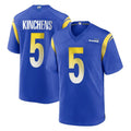 Johmsee LA.Rams #5 Kamren Kinchens Player Royal Home Game Stitched Jerseys