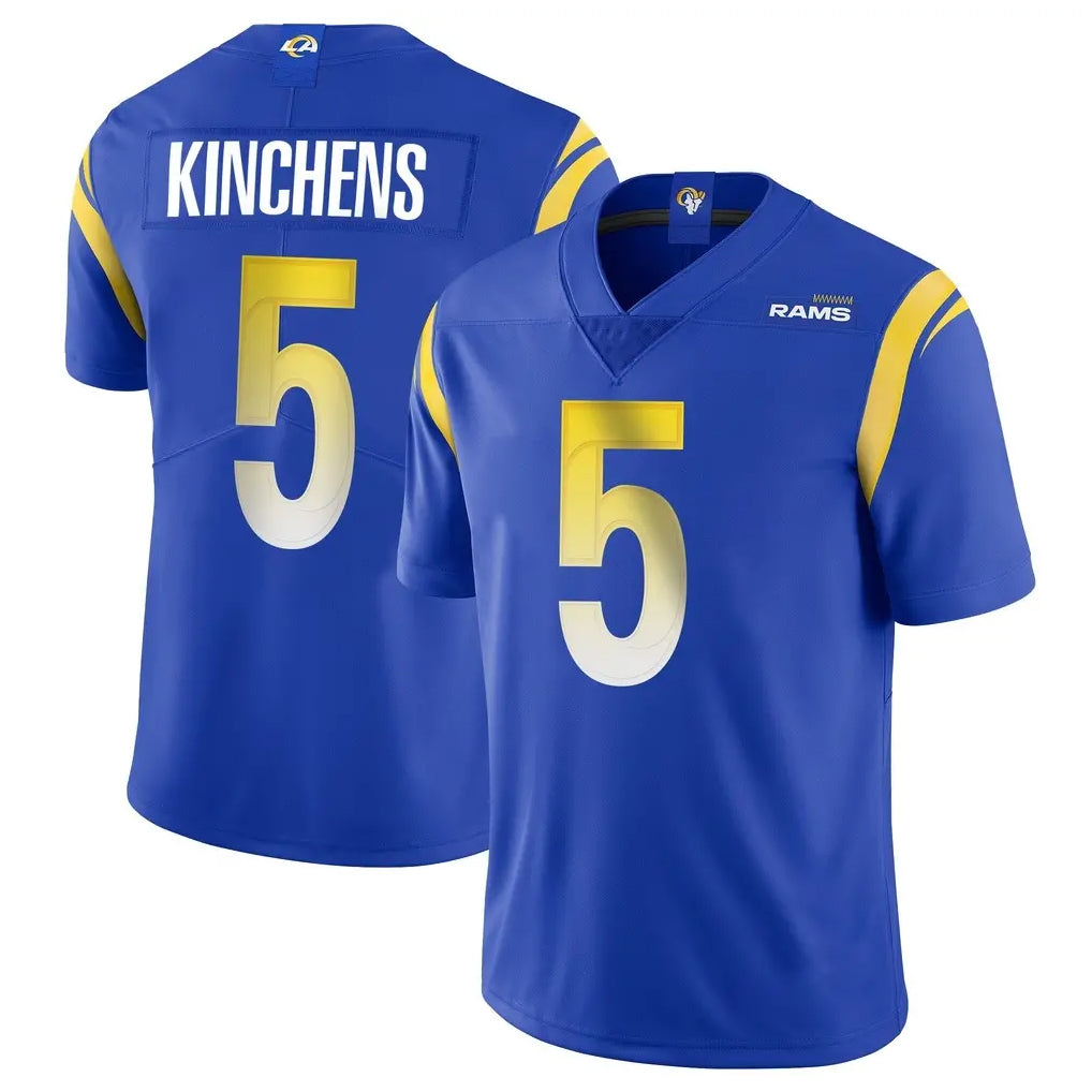 Johmsee LA.Rams #5 Kamren Kinchens Player Royal Limited Vapor Untouchable Home Game Stitched Jerseys