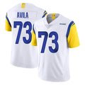 Johmsee LA.Rams #73 Steve Avila Player White Limited Vapor Untouchable Home Game Stitched Jerseys