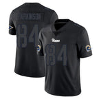 Johmsee LA.Rams #84 Colby Parkinson Player Black Impact Limited Home Game Stitched Jerseys