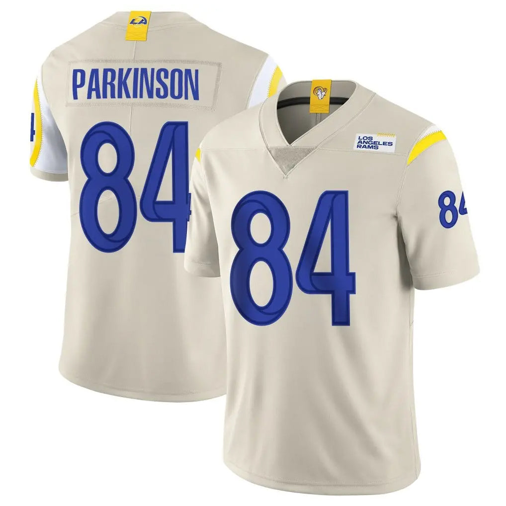 Johmsee LA.Rams #84 Colby Parkinson Player Bone Limited Vapor Home Game Stitched Jerseys