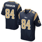 Johmsee LA.Rams #84 Colby Parkinson Player Navy Home Game Stitched Jerseys