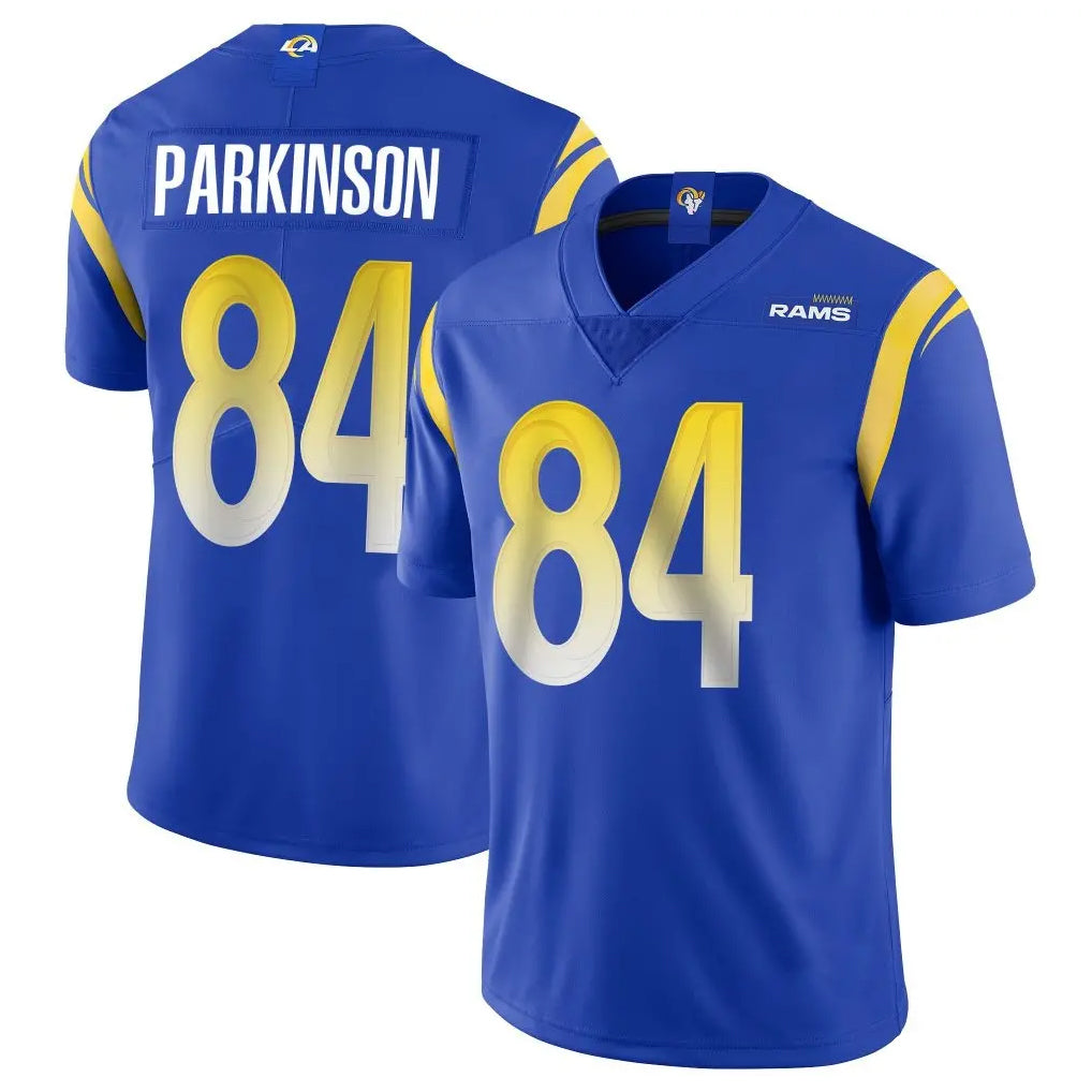 Johmsee LA.Rams #84 Colby Parkinson Player Royal Limited Vapor Untouchable Home Game Stitched Jerseys
