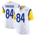 Johmsee LA.Rams #84 Colby Parkinson Player White Limited Vapor Untouchable Home Game Stitched Jerseys