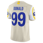 Johmsee LA.Rams #99 Aaron Donald Alternate Vapor F.U.S.E. Limited Jersey - Bone Stitched Jerseys