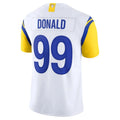 Johmsee LA.Rams #99 Aaron Donald White Vapor F.U.S.E. Limited Jersey Stitched Jerseys