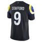 LA.Rams #9 Matthew Stafford 2025 Rivalries Collection Limited Jersey - Midnight Blue Stitched American Football Jerseys