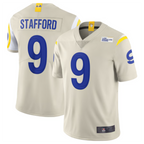Johmsee LA.Rams #9 Matthew Stafford Bone Vapor Limited Jersey American Stitched Jerseys