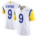 Johmsee LA.Rams #9 Matthew Stafford Player White Limited Vapor Untouchable Home Game Stitched Jerseys