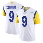 Johmsee LA.Rams #9 Matthew Stafford Player White Limited Vapor Untouchable Home Game Stitched Jerseys