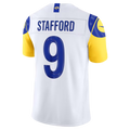 Johmsee LA.Rams #9 Matthew Stafford White Vapor F.U.S.E. Stitched Limited Jerseys