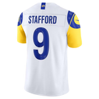 Johmsee LA.Rams #9 Matthew Stafford White Vapor F.U.S.E. Stitched Limited Jerseys