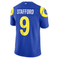 Johmsee LA.Rams #9 Matthew Stafford Royal Team Vapor F.U.S.E. Stitched Limited Jerseys