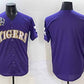 L.Tigers Blank Purple 2025 World Series Stitched Baseball American College Jerseys