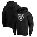 Johmsee LV.Raiders Black LOGO Pullover Hoodies Home Game Blank Player Stitched Jerseys
