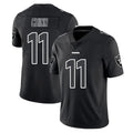Johmsee LV.Raiders #11 Jeremy Chinn Player Black Limited Black Impact Home Game Stitched Jerseys