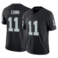 Johmsee LV.Raiders #11 Jeremy Chinn Player Black Limited Vapor F.U.S.E. Home Game Stitched Jerseys