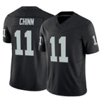 Johmsee LV.Raiders #11 Jeremy Chinn Player Black Limited Vapor F.U.S.E. Home Game Stitched Jerseys