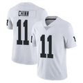 Johmsee LV.Raiders #11 Jeremy Chinn Player White Limited Vapor Untouchable Home Game Stitched Jerseys