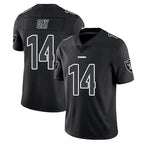 Johmsee LV.Raiders #14 Matt Gay Player Black Limited Black Impact Home Game Stitched Jerseys