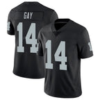 Johmsee LV.Raiders #14 Matt Gay Player Black Limited Vapor Untouchable Home Game Stitched Jerseys