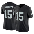 Johmsee LV.Raiders #15 Fernando Mendoza Player Black Limited Vapor F.U.S.E. Home Game Stitched Jerseys
