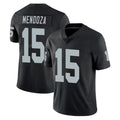 Johmsee LV.Raiders #15 Fernando Mendoza Player Black Limited Vapor Untouchable Home Game Stitched Jerseys