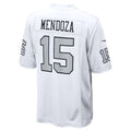 Johmsee LV.Raiders #15 Fernando Mendoza White Alternate Game Player Stitched Jerseys