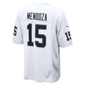 Johmsee LV.Raiders #15 Fernando Mendoza White Game Player Stitched Jerseys