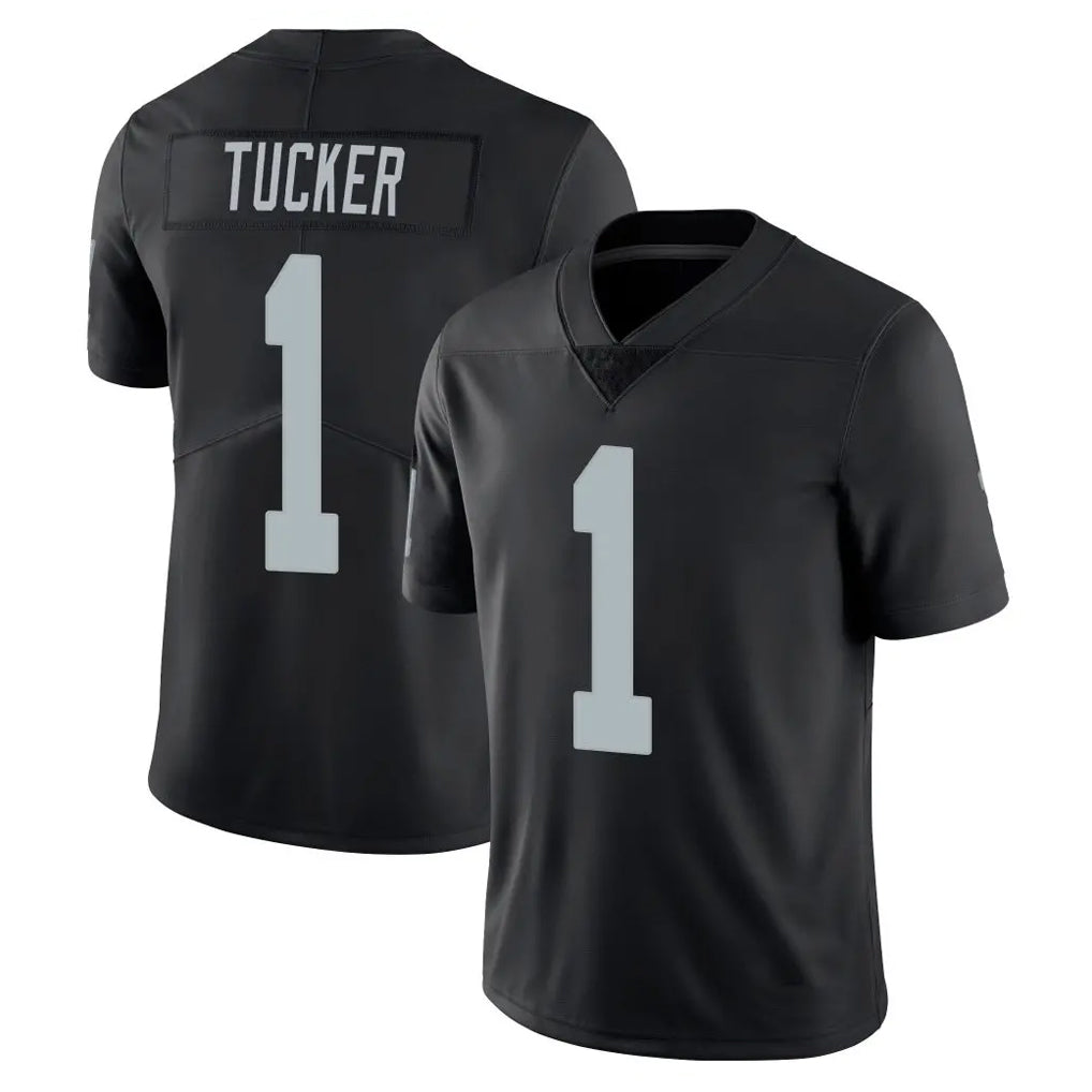 Johmsee LV.Raiders #1 Tre Tucker Player Black Limited Vapor Untouchable Home Game Stitched Jerseys