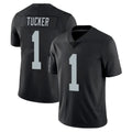 Johmsee LV.Raiders #1 Tre Tucker Player Black Limited Vapor Untouchable Home Game Stitched Jerseys