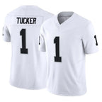 Johmsee LV.Raiders #1 Tre Tucker Player White Limited Vapor F.U.S.E. Home Game Stitched Jerseys