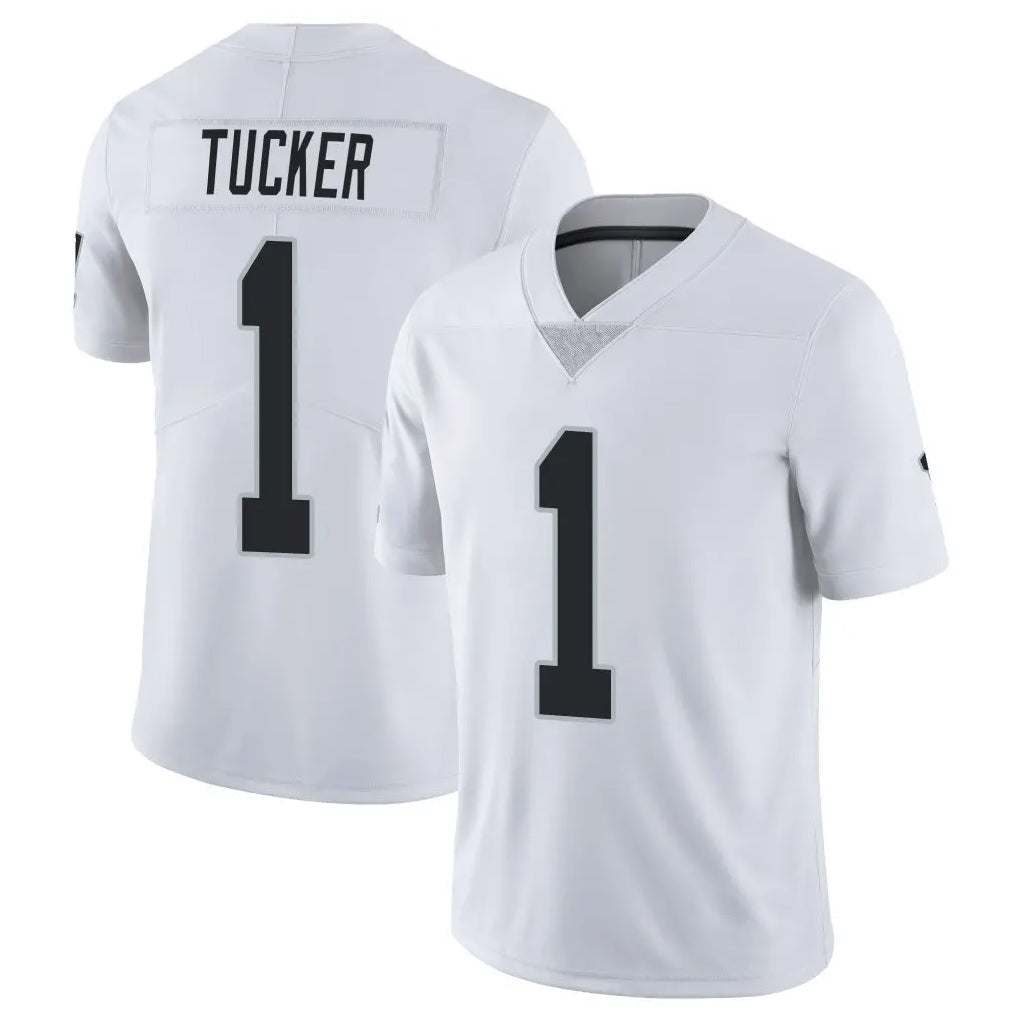 Johmsee LV.Raiders #1 Tre Tucker Player White Limited Vapor Untouchable Home Game Stitched Jerseys