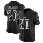Johmsee LV.Raiders #20 Isaiah Pola-Mao Player Black Limited Black Impact Home Game Stitched Jerseys