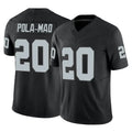 Johmsee LV.Raiders #20 Isaiah Pola-Mao Player Black Limited Vapor F.U.S.E. Home Game Stitched Jerseys