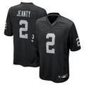 Johmsee LV.Raiders #2 Ashton Jeanty Player Black Game Stitched Jerseys