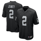 Johmsee LV.Raiders #2 Ashton Jeanty Player Black Game Stitched Jerseys