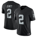 Johmsee LV.Raiders #2 Ashton Jeanty Player Black Home Limited Stitched Jerseys