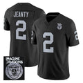 Johmsee LV.Raiders #2 Ashton Jeanty Player Black Vapor Limited Home Game Stitched Jerseys