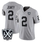 Johmsee LV.Raiders #2 Ashton Jeanty Player Gray 2026 Vapor Limited Home Game Stitched Jerseys