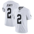 Johmsee LV.Raiders #2 Ashton Jeanty Player White Limited Vapor Untouchable Home Game Stitched Jerseys