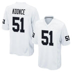 Johmsee LV.Raiders #51 Malcolm Koonce Player White Home Game Stitched Jerseys