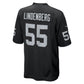 LV.Raiders #55 Cody Lindenberg Black Team Game American Football Jerseys