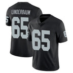 Johmsee LV.Raiders #65 Tyler Linderbaum Player Black Limited Vapor Untouchable Home Game Stitched Jerseys