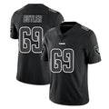 Johmsee LV.Raiders #69 Adam Butler Player Black Limited Black Impact Home Game Stitched Jerseys