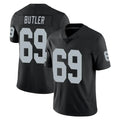 Johmsee LV.Raiders #69 Adam Butler Player Black Limited Vapor Untouchable Home Game Stitched Jerseys